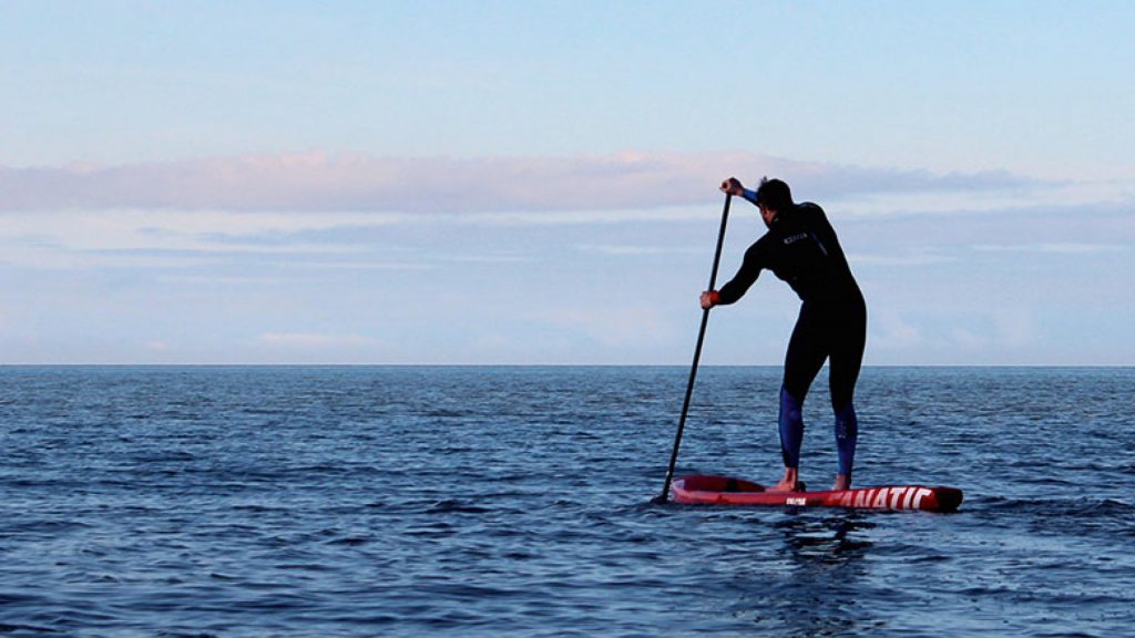 The best places to practice mindfulness in Whitstable - standup paddle boarding